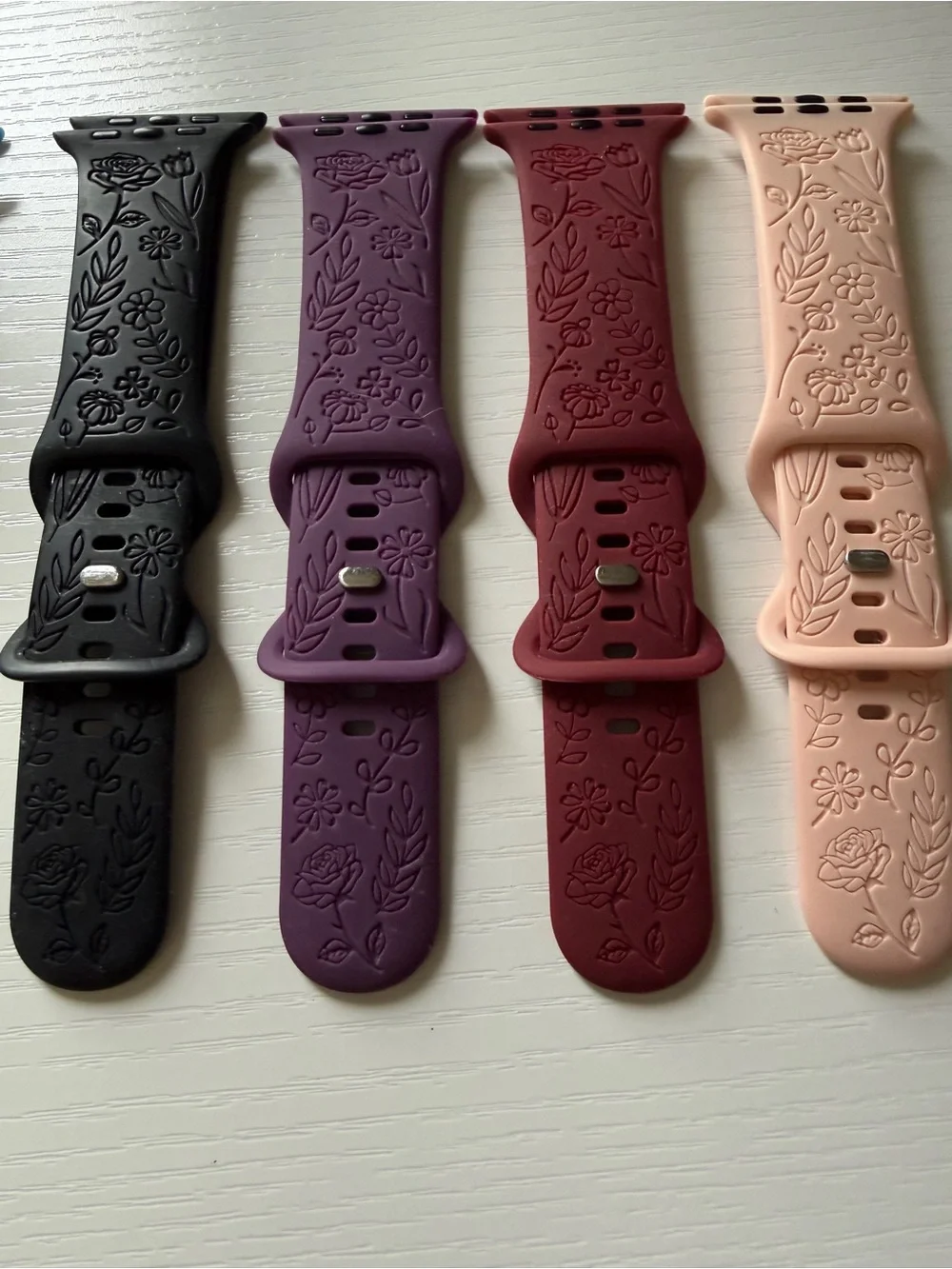 Assorted Apple Watch Bands Multiple Colors 42 44 46